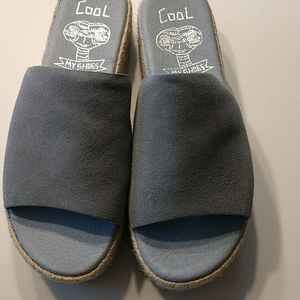 Light blue sandles